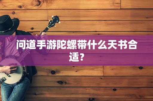 问道手游陀螺带什么天书合适？