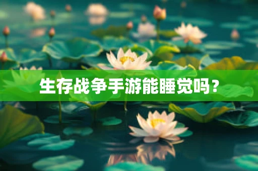 生存战争手游能睡觉吗？