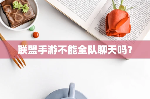 联盟手游不能全队聊天吗？