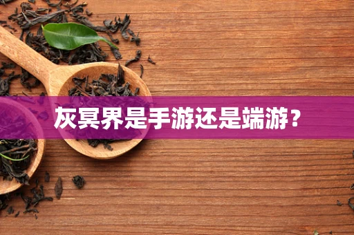 灰冥界是手游还是端游？