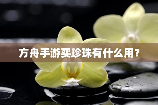 方舟手游买珍珠有什么用？