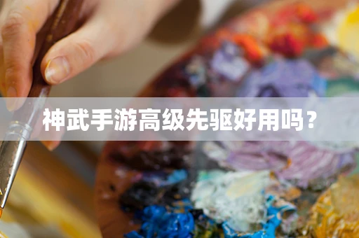 神武手游高级先驱好用吗？