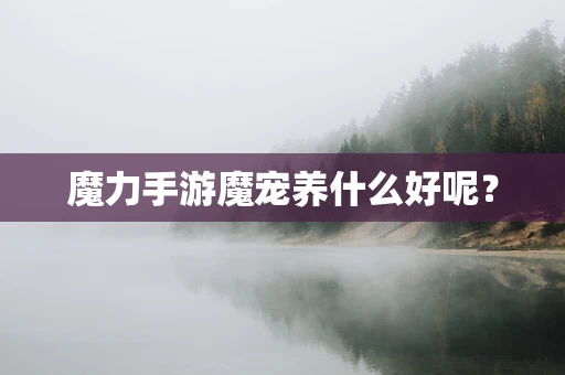 魔力手游魔宠养什么好呢？