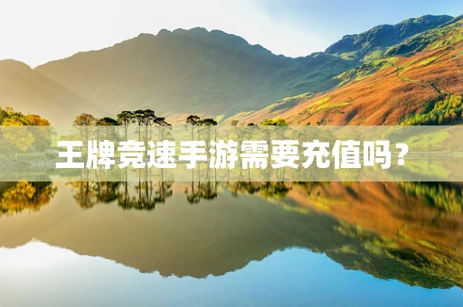 王牌竞速手游需要充值吗？