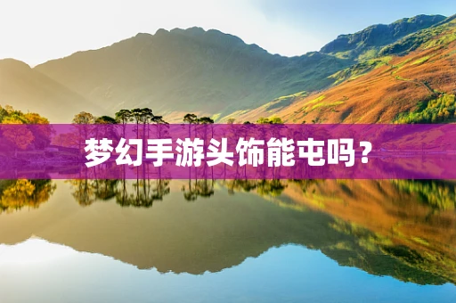 梦幻手游头饰能屯吗？