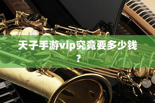 天子手游vip究竟要多少钱？