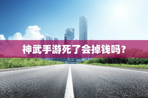 神武手游死了会掉钱吗？