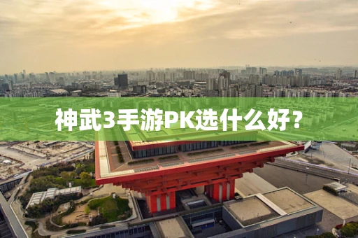 神武3手游PK选什么好？