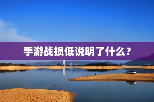 手游战损低说明了什么？