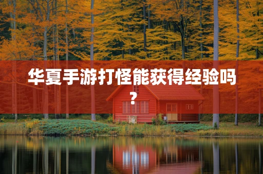 华夏手游打怪能获得经验吗？