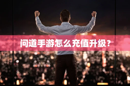问道手游怎么充值升级？