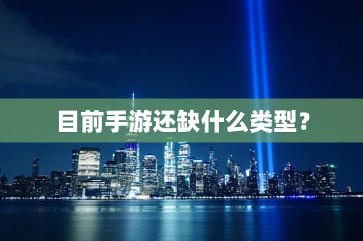 目前手游还缺什么类型？