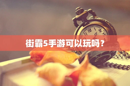 街霸5手游可以玩吗？