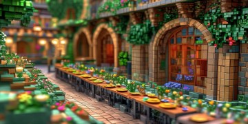 摩尔庄园手游里有餐厅吗？