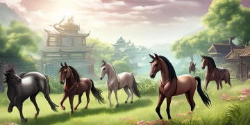 剑侠1手游里都有什么马？