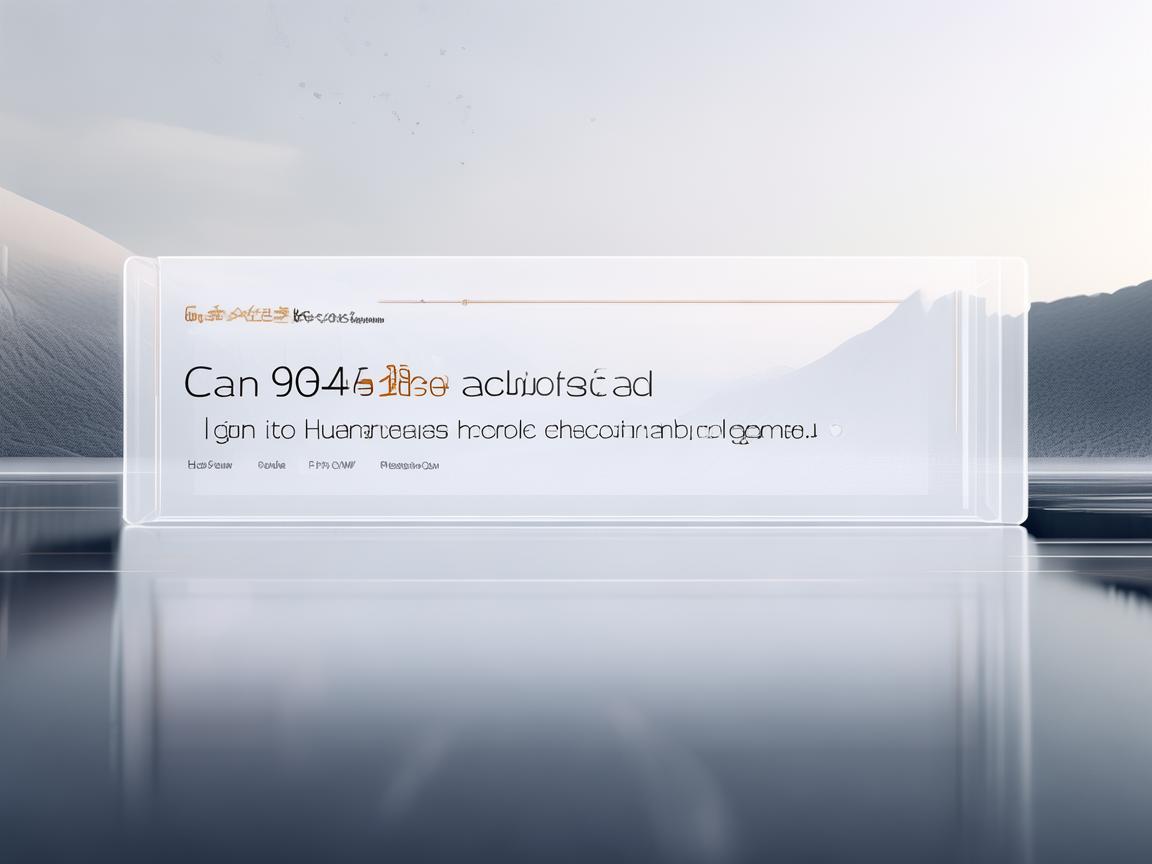 九游账号可以登录华为渠道的手游吗？