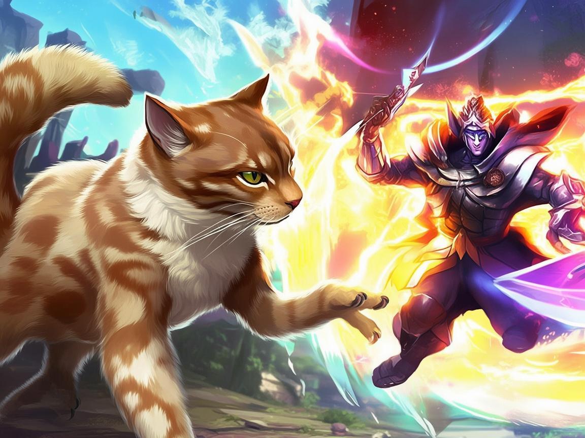 联盟手游中猫和什么英雄配合好呢？